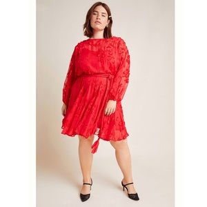 Anthropologie Mare Mare Amal textured dress 1X